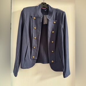 Tommy Hilfiger Military Blue Blazer with Gold Buttons